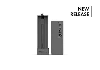 An image of Kurvana's newly released Biscotti Diamonds Strain All-In-One vape.